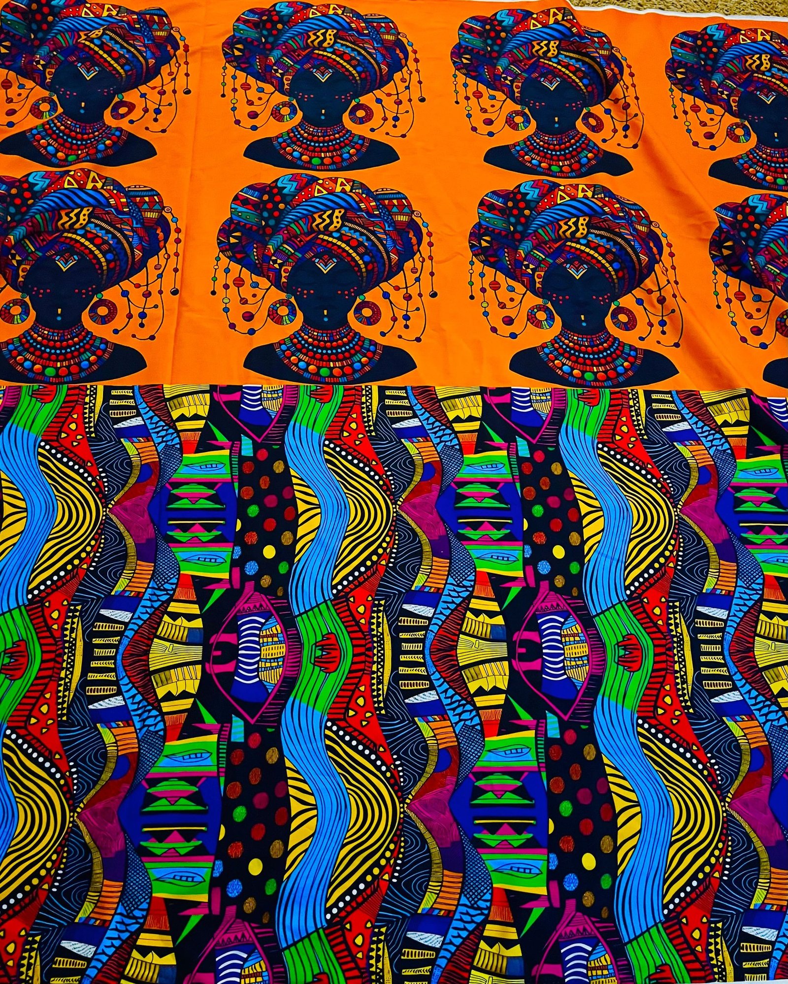 Royal Silhouette Abstract Vibes