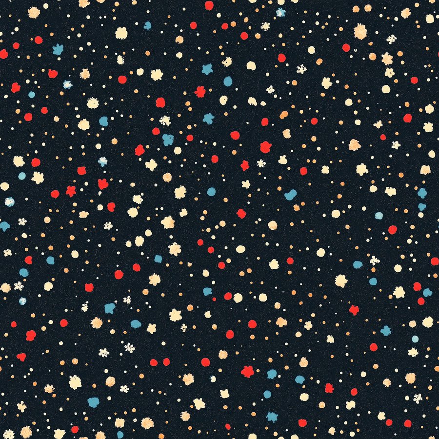 CONFETTI Confetti design fabric.
